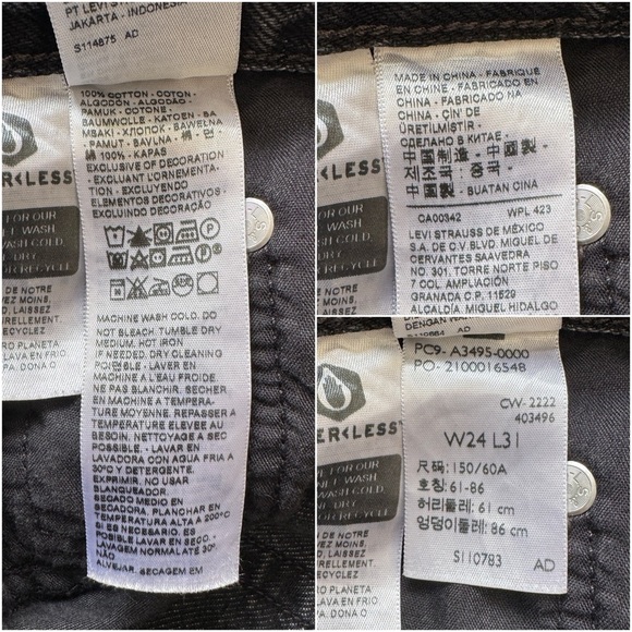 LEVI’S • Baggy Bootcut in Boot Barn Black - Picture 10 of 11